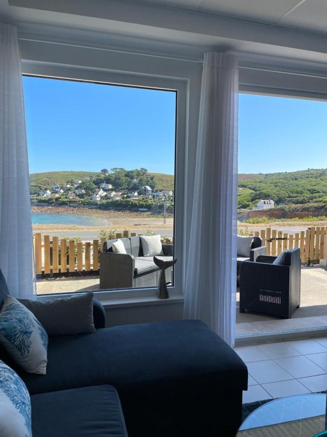 Maupertus-sur-Mer Au Petit Brick - Cosy Beachfront House מראה חיצוני תמונה