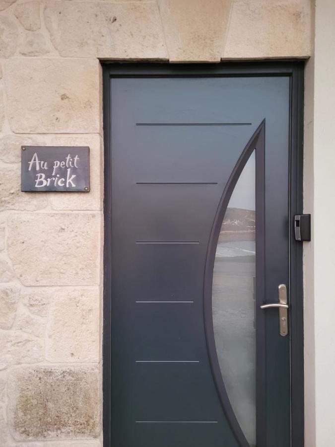 Maupertus-sur-Mer Au Petit Brick - Cosy Beachfront House מראה חיצוני תמונה